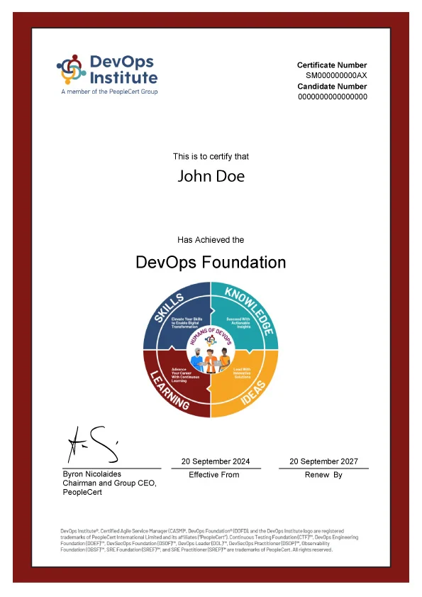 PRINCE2® Foundation and Practitioner certificate